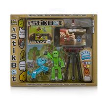 Stikbot Игрушка Stikbot студия с питомцем TST615A 1