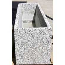 Бетонный вазон Севилья (Мрамор шахматка)