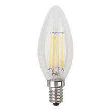 ЭРА Лампа светодиодная ЭРА E14 9W 4000K прозрачная F-LED B35-9w-840-E14 Б0046995 ID - 235468