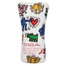 Мастурбатор-туба Keith Haring Soft Tube CUP