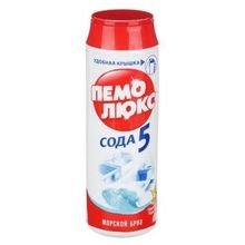 Порошок чистящий ПЕМОЛЮКС Лимон Морской бриз п б 480г 4996178 2079826 12349682 2415944