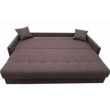 Смарт Диван прямой Мадрид браун еврокнижка