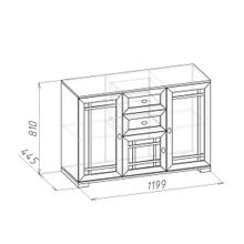 ПМ: Глазов Sherlock 5 (гостиная) Тумба МЦН