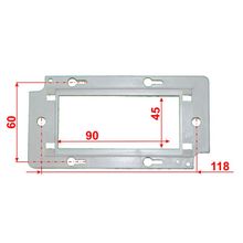 LAN-PF45x90	Пластиковый суппорт для установки 45х90