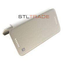 Butterfly S HTC Футляр-книга боковой Hoco Crystal Leather white