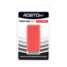 Внешний аккумулятор ROBITON POWER BANK Li5.2-R 5200мАч красный BL1