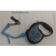 Поводок-рулетка Colour Dog M 5м до 20кг, трос. Flexi 2 года гарантии. ( )