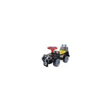 Каталка Kids Rider 1365BS, детская, джип с музыкальным рулем, черная, черный