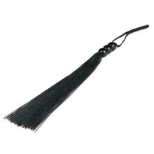 Черная силиконовая плеть Silicone Whip - 32 см. (247440)