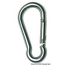 Osculati Carabiner hook AISI 316 6 mm, 09.187.06