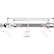 Шланг Тормозной | Перед | Toyota Carina Ii 1983 - 1987, Corolla 1983 - 1993, Corolla Fx 1985 - 1987  Toyota Liteace 1985 - 1995 TRW арт. PHD181