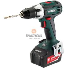 Metabo Винтоверт аккумуляторный Metabo BS 18 LT Compact (2 АКБ Li-Power 18 В 2,0 Ач; ЗУ ASC 30-36 V AIR COOLED;кейс)