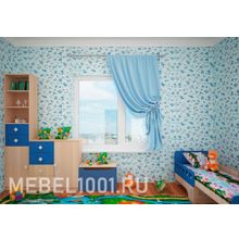 Детская мебель ЖИЛИ-БЫЛИ, комплект-5 синий