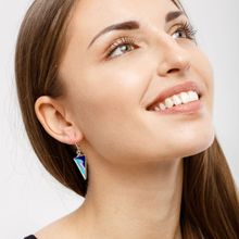 Серьги под серебро, Laetitia Moreau (арт. 70055-1)