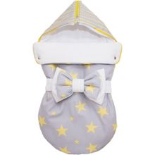 LovelyCare Конверт на выписку Солнечные звездочки весна осень + бант 100391