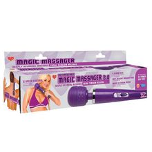 Topco Sales Перезаряжаемый массажер TLC Rechargeable Magic Massager 2.0 (фиолетовый)