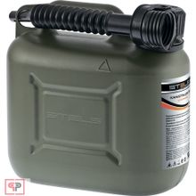 Stels Канистра для ГСМ вертикальная 10 л, пластиковая, усиленная Stels