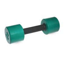 Гантель обрезиненная MB Barbell 6 кг, 25 мм