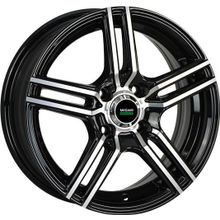 Колесный диск Megami MGM-1 6x15 4x100 D54,1 ET46 bkf