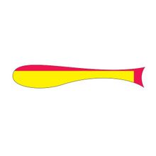 Поролоновая рыбка, 10см, 5шт., желтая красная Next