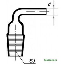 Адаптер-конус с краном 14 23 (Кат. № 8133 632 441 502 050) Simax