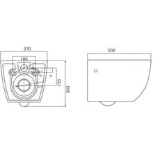 Чаша унитаза подвесного BelBagno SFERA-R  BB513CH