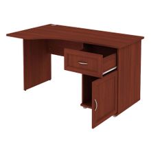 ПМ: Уют сервис Стол угловой с тумбой и ящиком Леруа Г776.03