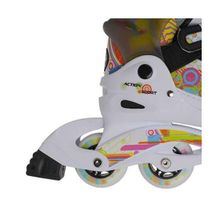 Коньки роликовые раздвижные PW-117N р.26-29