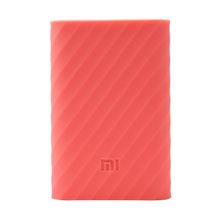 Чехол силиконовый для Xiaomi Power bank 10000 mAh розовый
