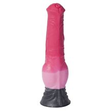 Розовый фаллоимитатор  Пони  - 24,5 см. (79225)