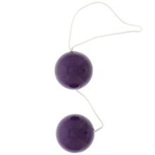 Seven Creations Фиолетовые вагинальные шарики VIBRATONE DUO BALLS PURPLE BLISTERCARD (фиолетовый)