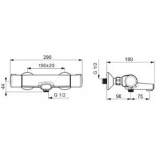 Oras Термостат Nova 7462X для ванны с душем
