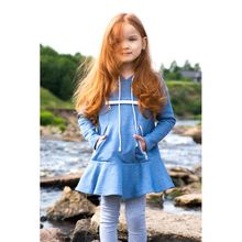 Leya.me Трикотажное платье - парка ALD 015