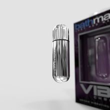 Bathmate Серебристая перезаряжаемая вибропуля Bathmate Vibrating Bullet Vibe Chrome