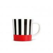 Remember Чашка для эспрессо с блюдцем Black stripes арт. em07