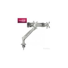 Kondator Monitor Twin Arm LA915 Gas Spring Silver