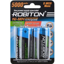 Аккумулятор ROBITON RTU5000MHD BL2