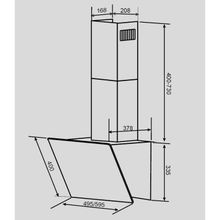 DACH Вытяжка DACH TIFANI 60 BLACK