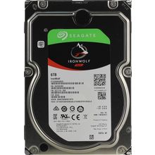 Жёсткий диск HDD 6 Tb SATA 6Gb   s Seagate IronWolf NAS    ST6000VN0033    3.5" 7200rpm 256Mb