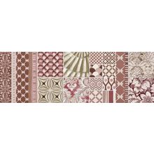 Ibero Groove Coral Red Style Dec A 25x75 см