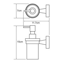 WasserKRAFT Дозатор для жидкого мыла Isen K-4099