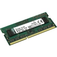 Модуль памяти  Kingston   KVR13S9S8 4   DDR3 SODIMM 4Gb    PC3-10600   (for NoteBook)