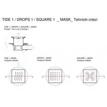 Точечный трап PESTAN Confluo Standard Square Mask 13000073