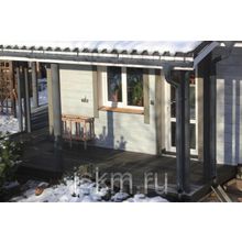 Террасная доска декинг SW-Decking SALIX черная 4,0 м