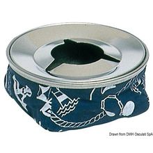 Osculati SS ashtray blue, 32.507.00BL