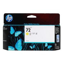 Картридж HP №72 DesignJet T1100 T610 Yellow (130ml)  C9373A