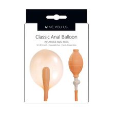 Телесный анальный расширитель Classic Anal Balloon (телесный)