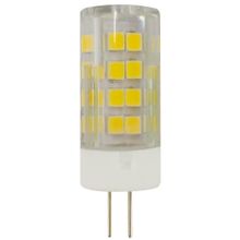 ЭРА Лампа светодиодная ЭРА G4 3,5W 2700K прозрачная LED JC-3,5W-220V-CER-827-G4 Б0027855 ID - 234846