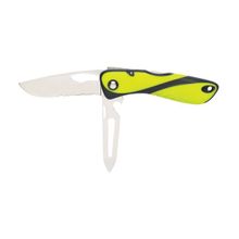 Wichard Нож моряка складной с открывателем такелажных скоб зубчатое лезвие Wichard Offshore 10122 115 195 мм