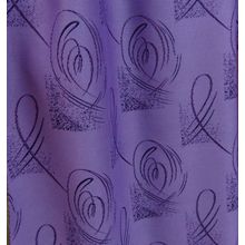 Ткань для штор Абстракция Петли Фиолетовый